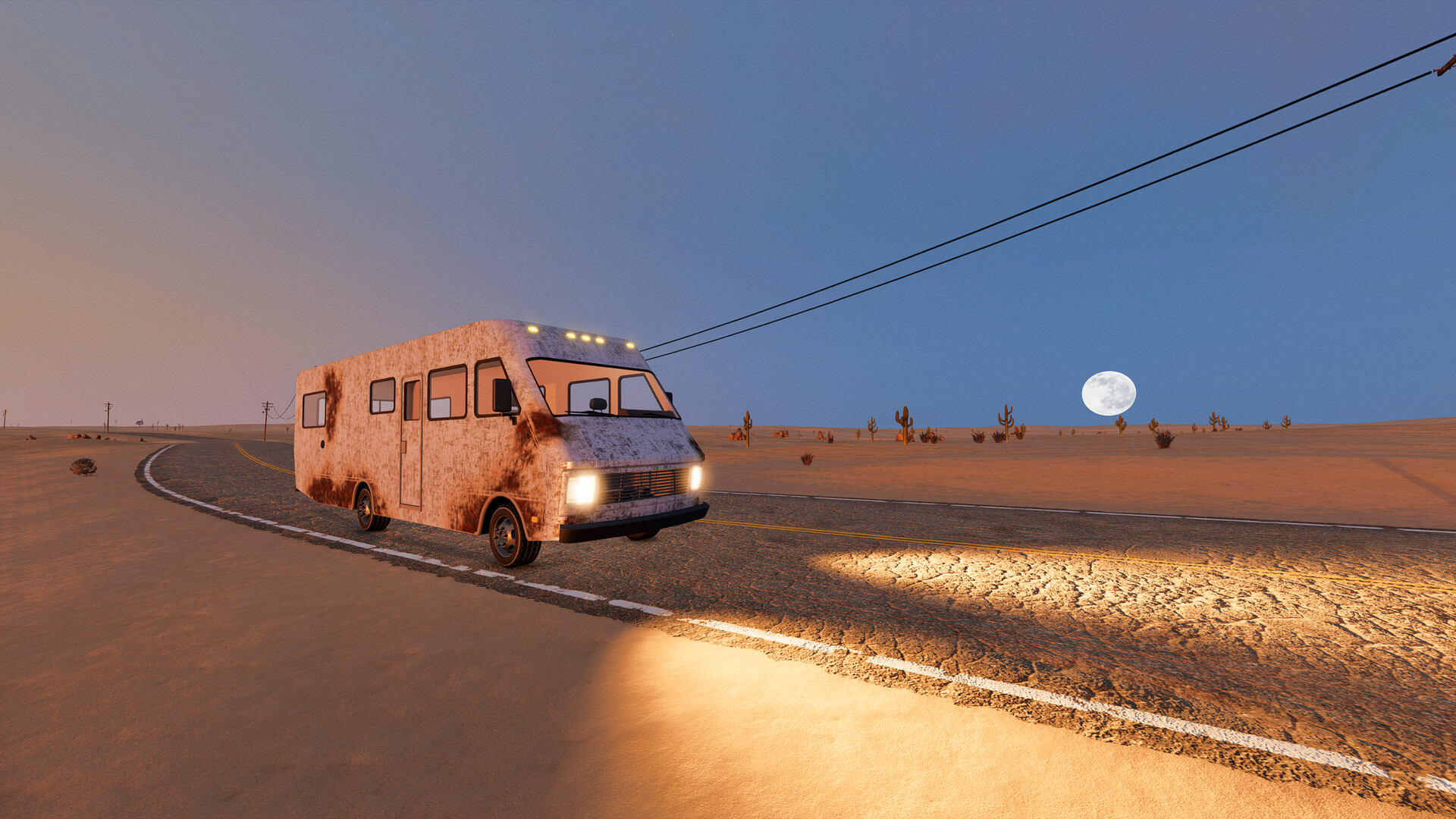 Nomad Drive Game screenshot